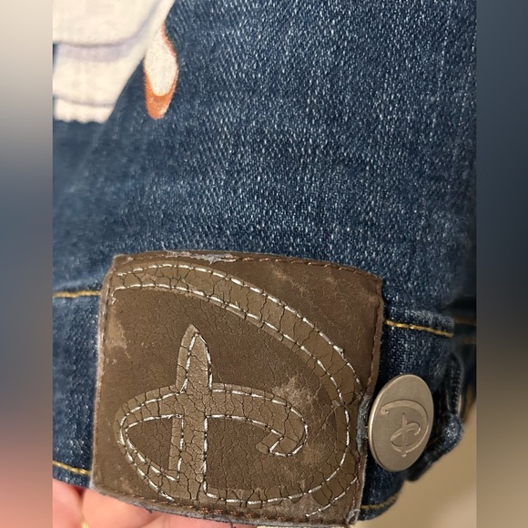 Disney Store Studio Collection Vintage Princess Denim Jean Jacket, Size S. - Picture 5 of 5